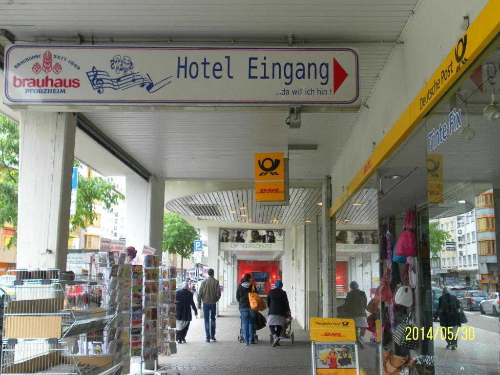Hotel Am Theater Pforzheim Ngoại thất bức ảnh